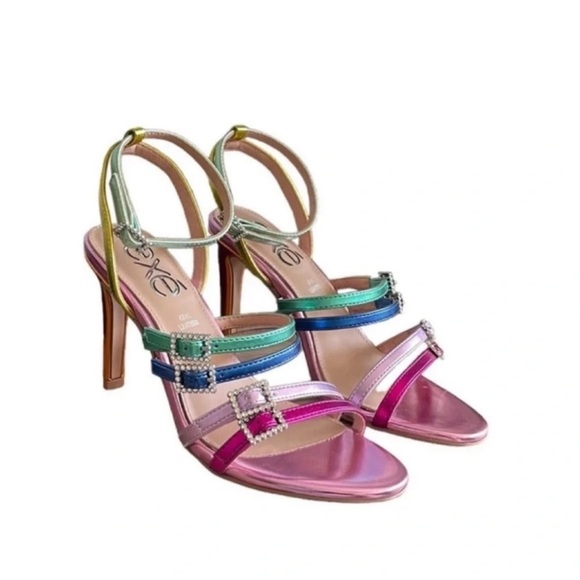 EXE REBECA 313 Multicolored High Heel Sandal - Picture 6 of 12